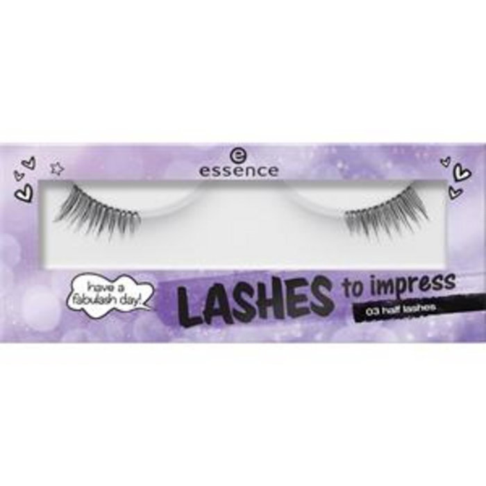 Essence LASHES TO IMPRESS 03-half lashes Essence LASHES TO IMPRESS 03-half lashes